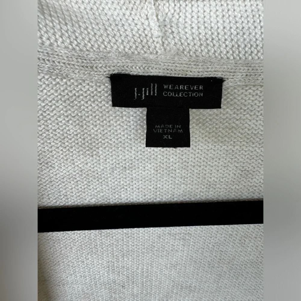 J. Jill Wearever Collection Open Cardigan Size XL - Picture 2 of 6